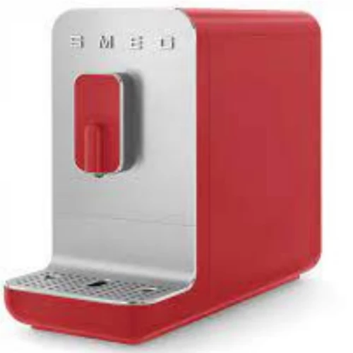 Smeg Bean To Cup Coffee Machine Matt Red - BCC02RDMSA