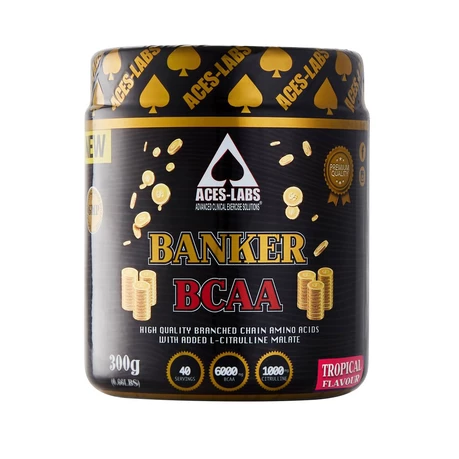 Aces Labs – Banker BCAA 300g – 2 Pack - Tropical
