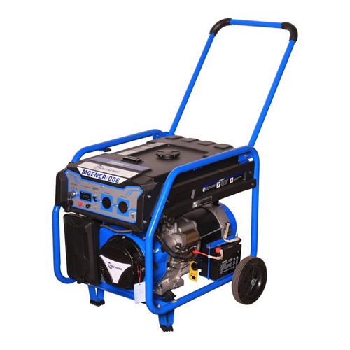 MAC AFRIC 7.5 kVA (6.2 KW) Standby Petrol Generator (with T.F.V meter)