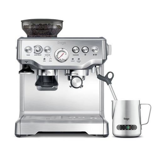 Sage Barista Express Bean to Cup Coffee Machine Including Milk Jug BES875UK