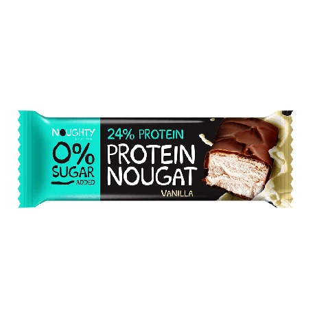 Noughty Living Protein Nougat - 15 x 50g - Vanilla