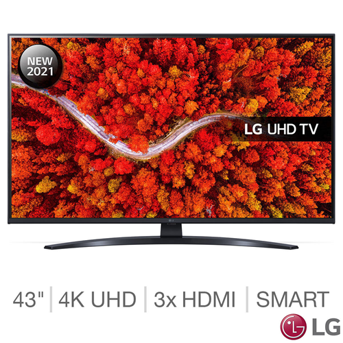 LG 43UP81006LA 43 Inch 4K Ultra HD Smart TV