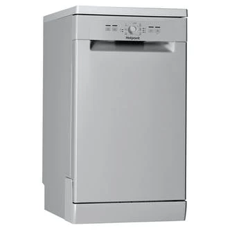 Hotpoint HSFE1B19S 45cm Slimline Dishwasher in Silver 10 Place Settings F