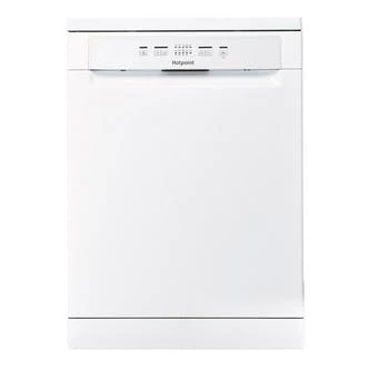 Hotpoint HFC2B26CNUK 60cm Dishwasher in White 13 Place Setting E Rated