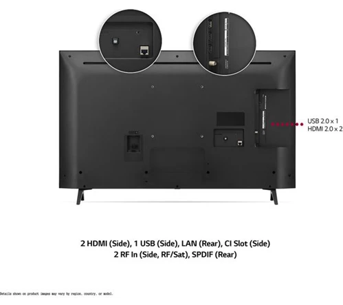 LG 43UP77006LB 43" Smart 4K Ultra HD HDR LED TV with Google Assistant & Amazon Alexa