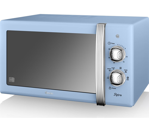 SWAN SM22130BLN Solo Microwave - Blue
