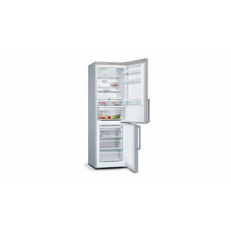 Bosch - Series 4 Combination Fridge Freezer 324L - Silver