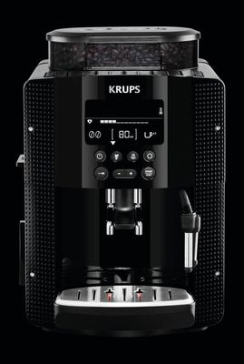 Krups Essential Bean to Cup Full Auto Espresso Maker (Black / Silver)
