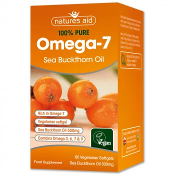Natures Aid Omega-7 Sea Buckthorn Oil 60 capsule