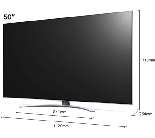 LG 55NANO866PA 55" Smart 4K Ultra HD HDR LED TV with Google Assistant & Amazon Alexa