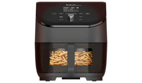 Instant Pot Vortex Plus with ClearCook - 5.7L Digital Health Air Fryer, Black, 6-in-1 Smart Programs - Air Fry, Bake, Roast, Grill, Dehydrate, Reheat