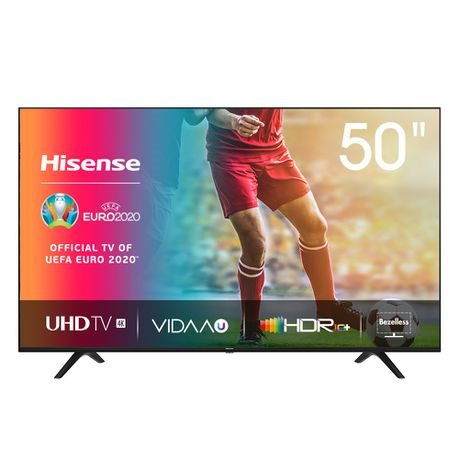 Hisense- 50" UHD Smart TV with HDR and Digital Tuner