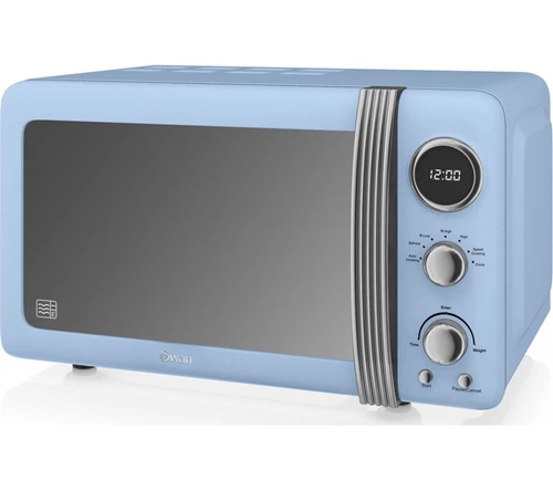 SWAN SM22030BLN Solo Microwave - Blue