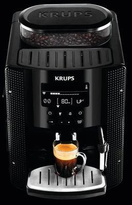 Krups Essential Bean to Cup Full Auto Espresso Maker (Black / Silver)