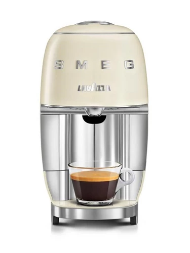 Smeg Smeg & Lavazza A Modo Mio Coffee Machine - Cream