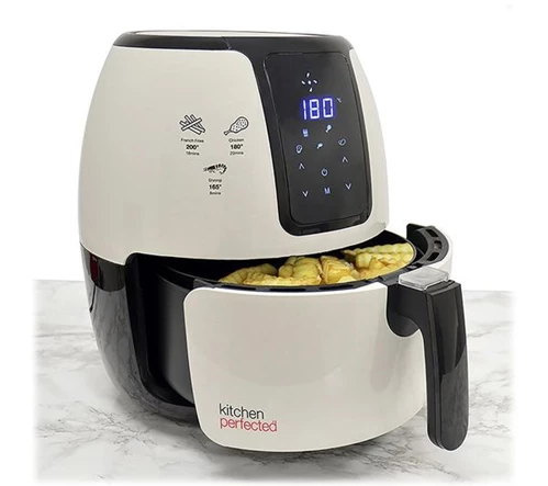 KITCHEN Perfected E6703WI Air Fryer - Cream & Black