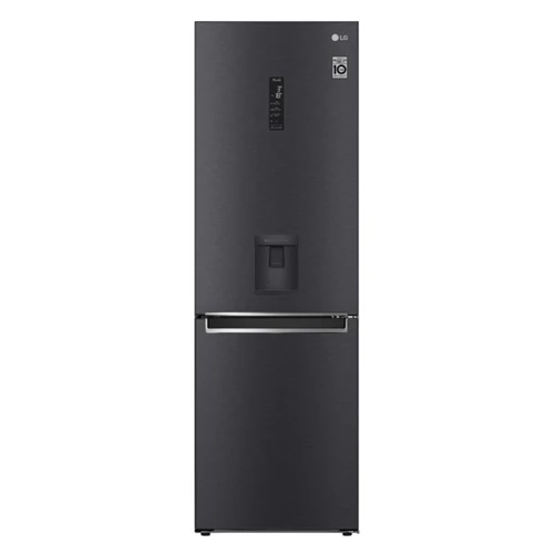 LG 373Lt Combi Refrigerator (Black) - GC-F459NQDM