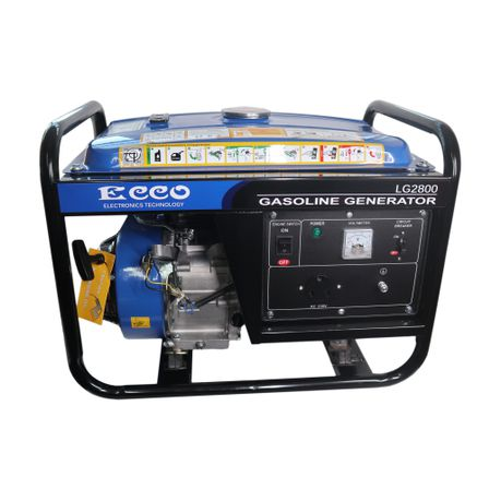 Ecco - 4 Stroke Air Cooled Gasoline Generator - 1800W