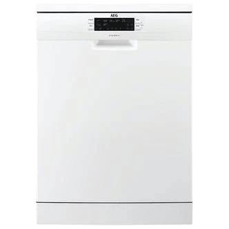 AEG FFE63700PW 60cm Dishwasher in White, 15 Place Settings D Rated