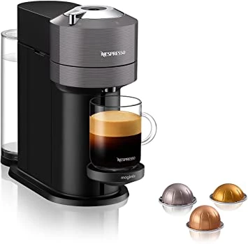 Nespresso Vertuo Next 11707 Coffee Machine by Magimix, Dark Grey