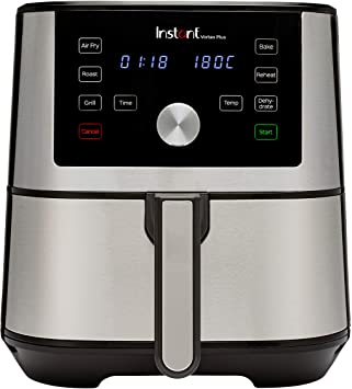 Instant Brands Vortex 6 Plus 6-in-1 Air Fryer 5.7L - Air Fry, Bake, Roast,Grill, Dehydrate and Reheat-1700W