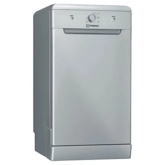 Indesit DSFE1B10S 45cm Slimline Dishwasher in Silver 10 Place Settings F