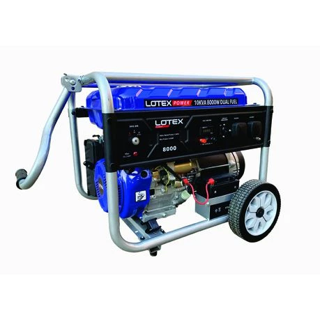 Lotex - Generator - 10kVA Dual Fuel - Uses Gas or Petrol