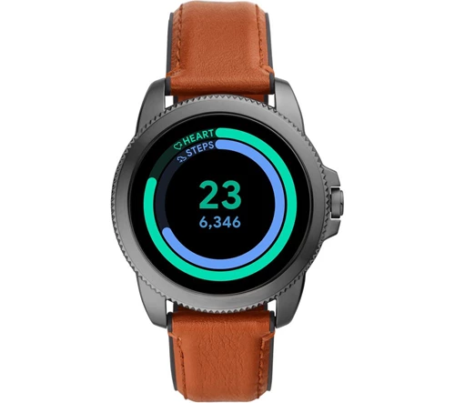 FOSSIL Gen 5E FTW4055 Smartwatch - Brown, Leather Strap