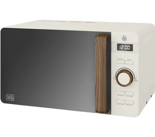 SWAN Nordic SM22036WHTN Solo Microwave - White