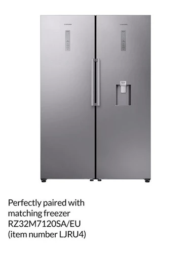 Samsung
RR39M7340SA/EU Frost Free Fridge with Non Plumbed Water Dispenser - Silver