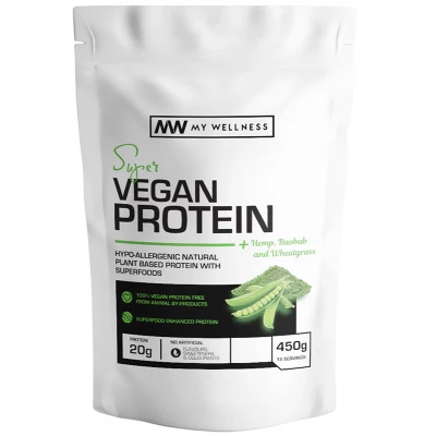 My Wellness Vegan Protein - Unflavoured - 450g