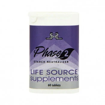Life Source Phase 2 Starch Neutraliser 60 Capsules