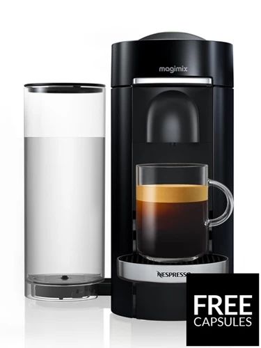 Nespresso
Vertuo Plus 11385 Coffee Machine by Magimix - Black