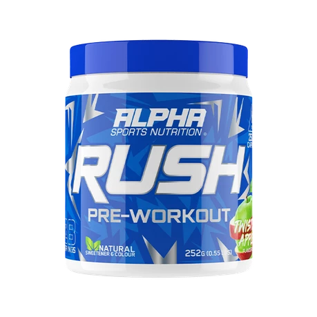 Alpha Sport Nutrition Rush Pre Workout - Twisted Apple
