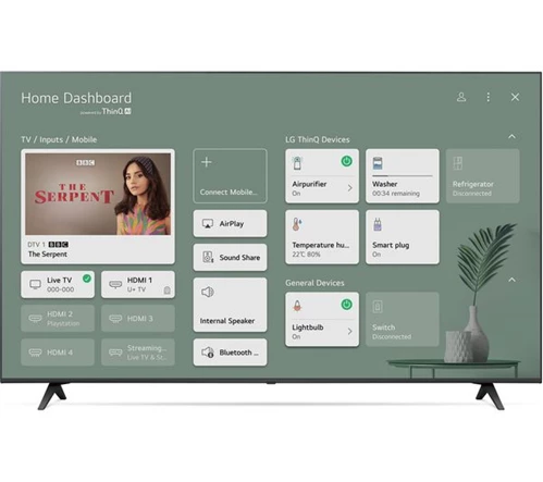 LG 65UP77006LB 65" Smart 4K Ultra HD HDR LED TV with Google Assistant & Amazon Alexa
