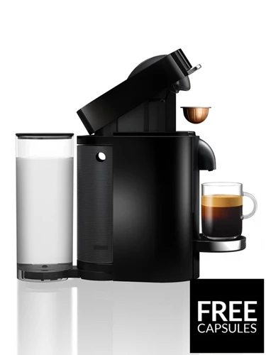 Nespresso
Vertuo Plus 11387 Coffee  Machine with Milk Frother by Magimix - Black