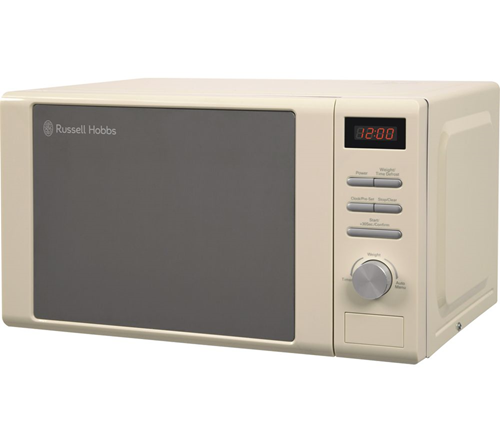 RUSSELL HOBBS RHM2064C Compact Solo Microwave - Cream