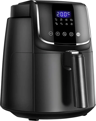 Midea InnerChef Digital Air Fryer 1500W with 8 Preset Functions and 60 Min Timer, 3.5L Oil Free Air Fryer Oven for Healthy Oil Free Cooking