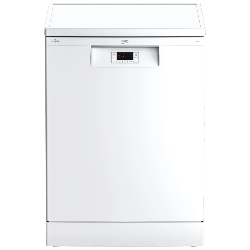 Beko BDFN15431W 60cm Dishwasher in White, 14 Place Setting D Rated