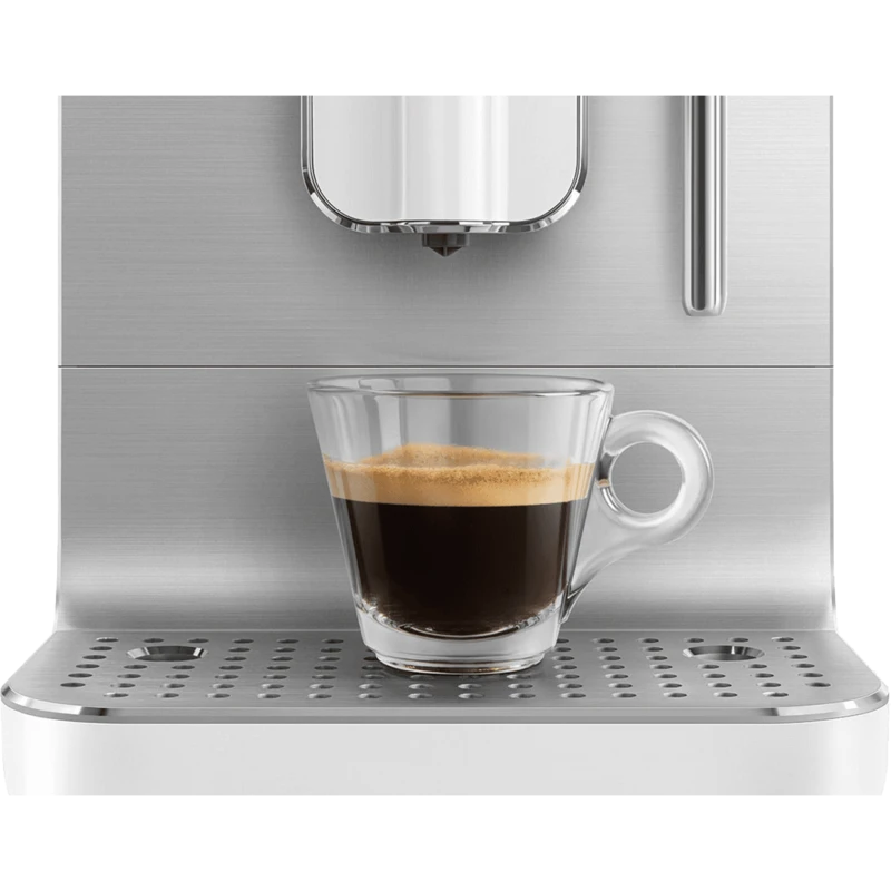 Smeg 50's Retro BCC02WHMUK Bean to Cup Coffee Machine - White