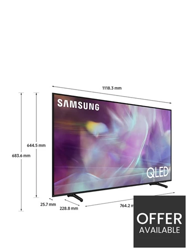 Samsung 2021 50 inch Q60A QLED 4K Quantum HDR Smart TV