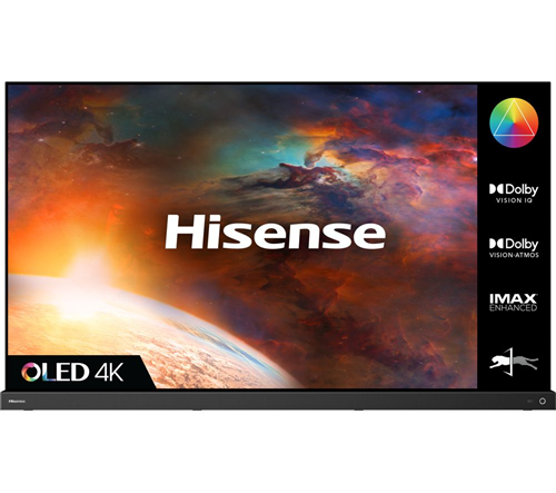 HISENSE 55A9GTUK 55" Smart 4K Ultra HD HDR OLED TV with Alexa & Google Assistant