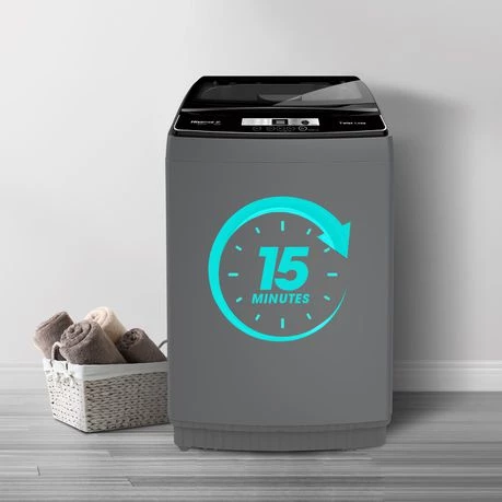 Hisense-16Kg Top Loader Washing Machine-Titanium