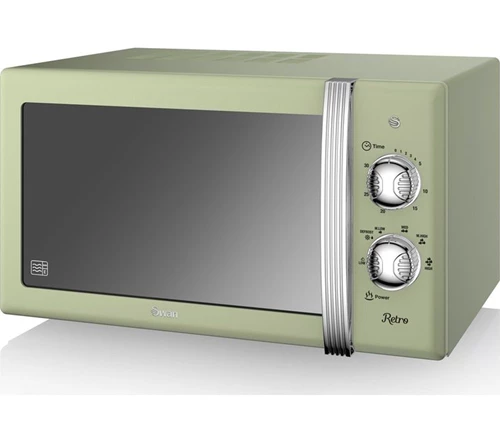 SWAN SM22130GN Solo Microwave - Green