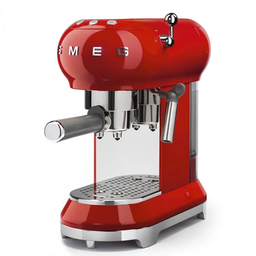 Smeg Red Espresso Coffee Machine - ECF01RDEUSA