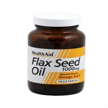HealthAid Flaxseed Oil 1000mg 60 capsule