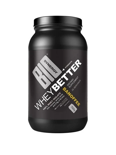 Bio Synergy Whey Better - Banoffee (25 Servings) 750 grams