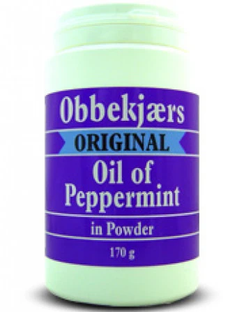 Obbekjaers Oil Of Peppermint Powder 170g