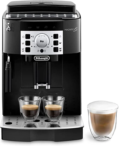 De'Longhi Magnifica S, Automatic Bean to Cup Coffee Machine, Espresso and Cappuccino Maker, ECAM22.110.B, Black [Amazon Exclusive]