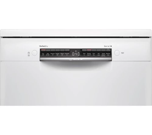 BOSCH Serie 6 SMS6ZCW00G Full-size WiFi-enabled Dishwasher - White